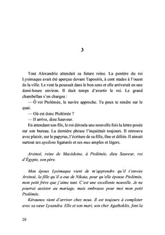 Les larmes de la reine Arsinoé