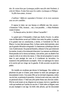 Les larmes de la reine Arsinoé