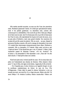Les larmes de la reine Arsinoé