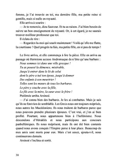 Les larmes de la reine Arsinoé