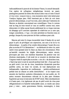 Le sauvetage de notre démocratie ?