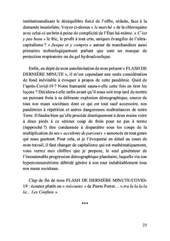 Le sauvetage de notre démocratie ?