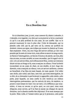 31 jours dans l'univers divin