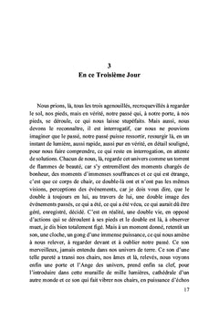 31 jours dans l'univers divin