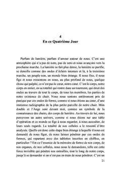31 jours dans l'univers divin