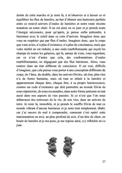 31 jours dans l'univers divin