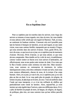 31 jours dans l'univers divin