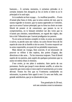 Carnet de voyage d'un enfant écrit par son grand-père