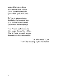 Carnet de voyage d'un enfant écrit par son grand-père