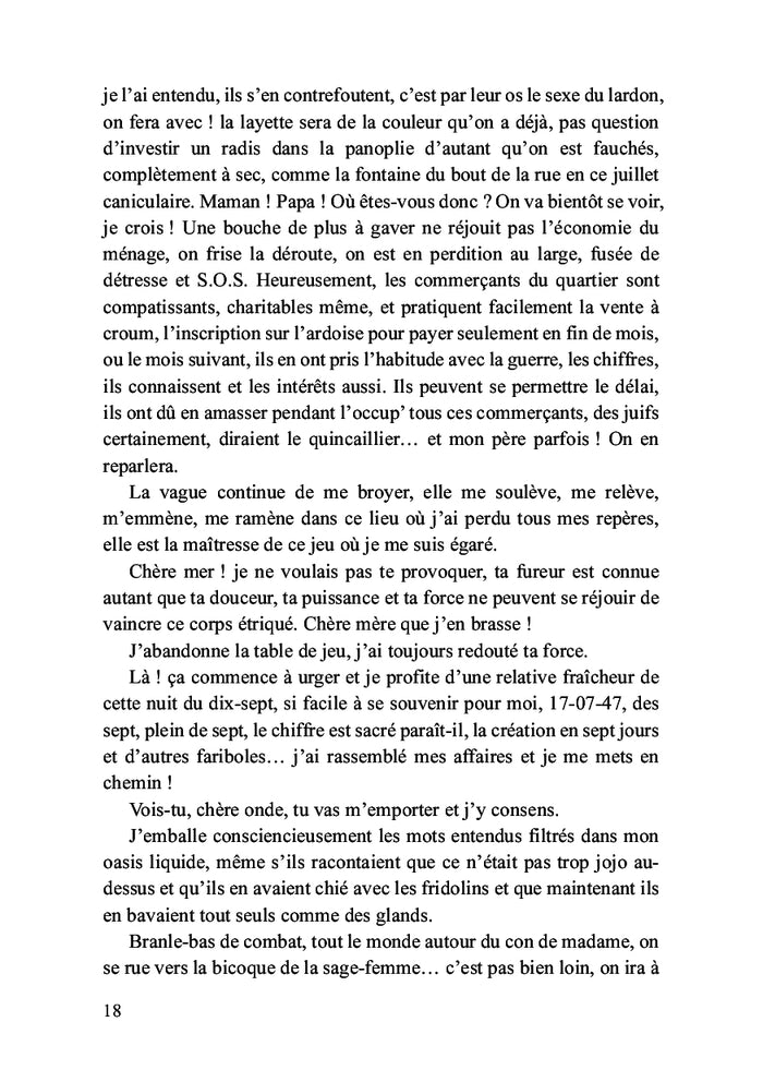 Il n'y a pas que les bébés qui se chient dessus...