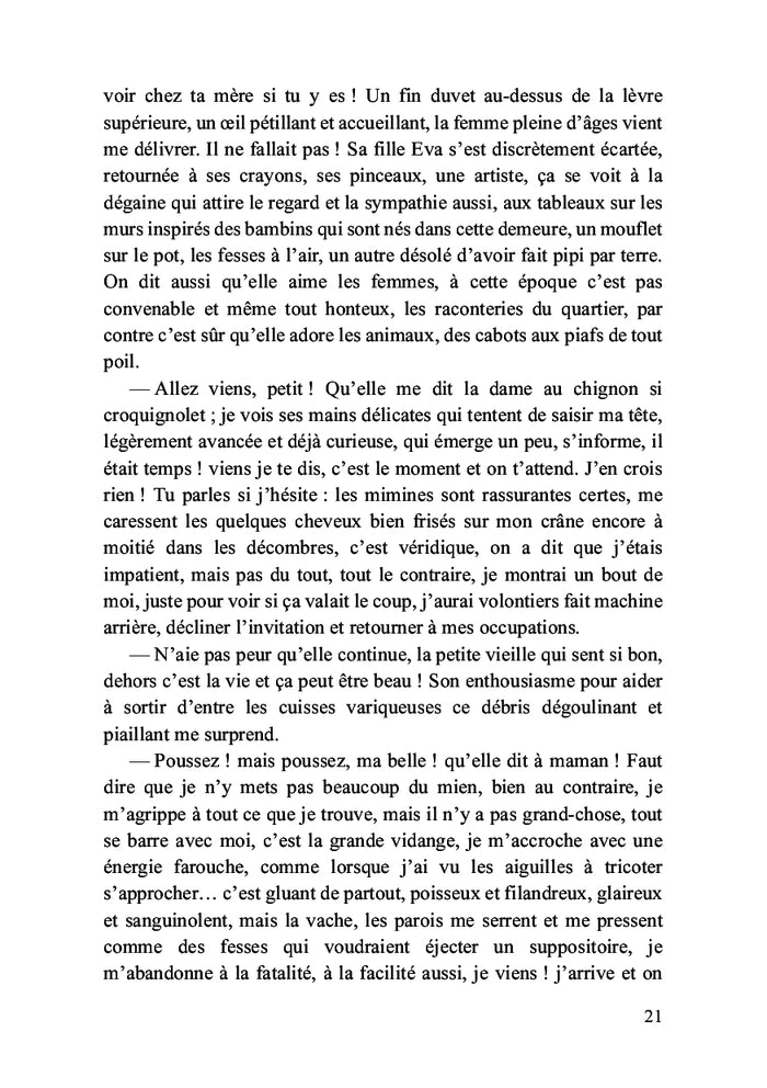 Il n'y a pas que les bébés qui se chient dessus...