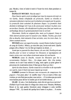 L'origine du désastre