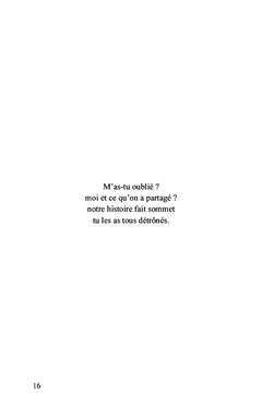 Délivrée, enfin, c'est mon souhait