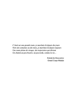 Un bonhomme de chemin