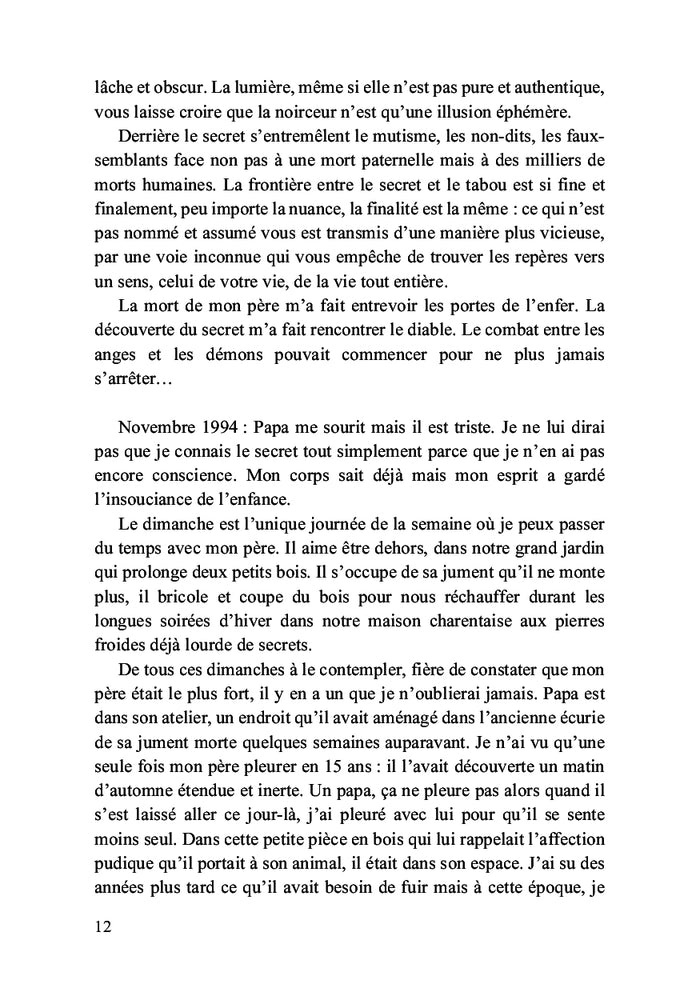 Souffle doucement sur les cendres