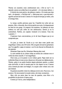 Les sacoches de la mobylette bleue