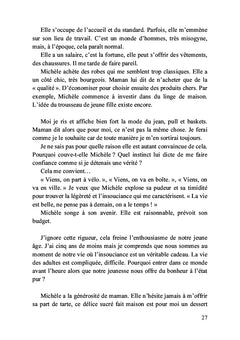 Les sacoches de la mobylette bleue