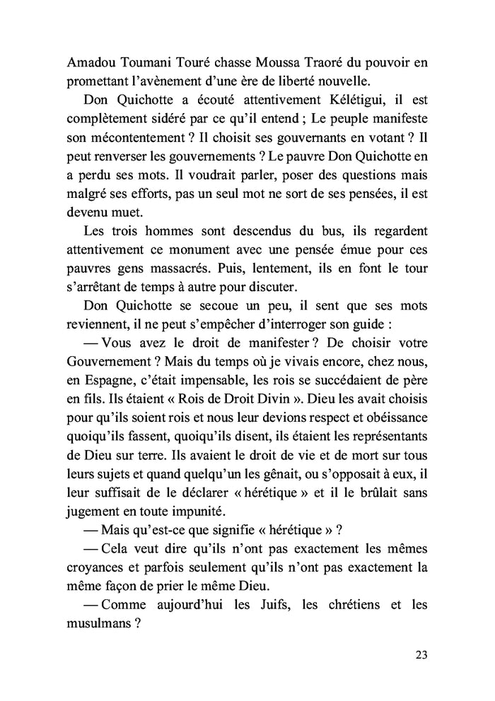 Don Quichotte au Mali