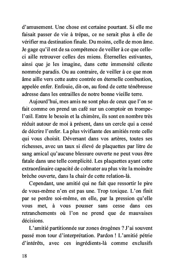 Une chambre de libre