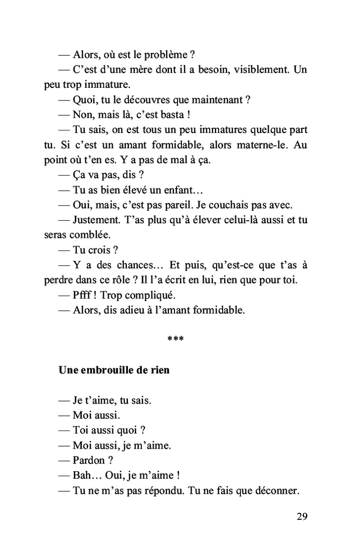 Une chambre de libre