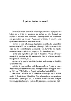 L'agresseur invisible : Le bruit