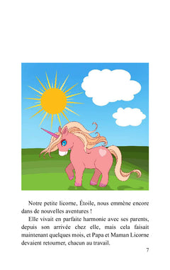 Les aventures d'une jolie petite licorne !