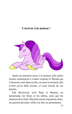 Les aventures d'une jolie petite licorne !