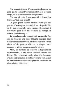 Les aventures d'une jolie petite licorne !