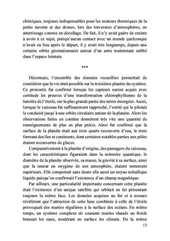 L'avertissement du cosmos