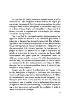 L'avertissement du cosmos