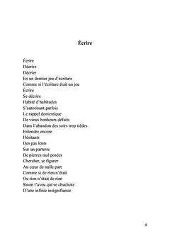 Hors cadre, Itinérance