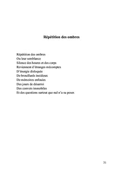 Hors cadre, Itinérance