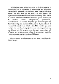 Journal de ma noirceur