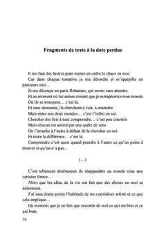 Journal de ma noirceur