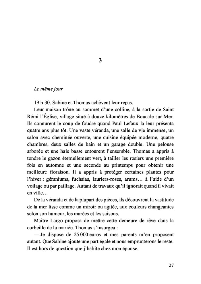 D'un commun accord suivi de Le passé raccommodé
