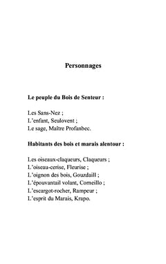 Le bois de senteur