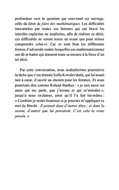 Mathématicienne