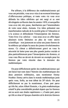 Mathématicienne
