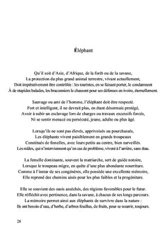 Abécédaire animalier poétique