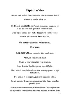 Amour des mots et partage d'émotions