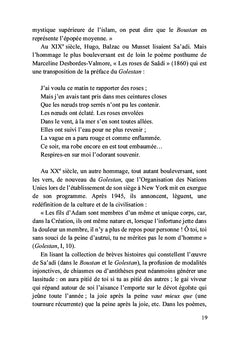 Les roses de Sa'adi