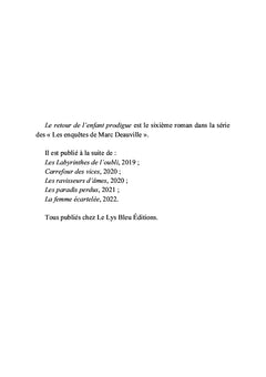 Le retour de l'enfant prodigue