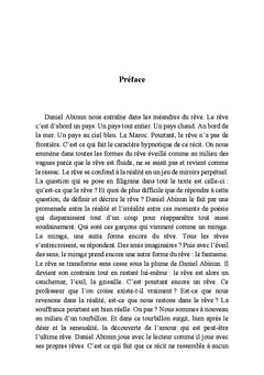 Conte d'un homme qui rêve