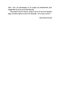 Conte d'un homme qui rêve