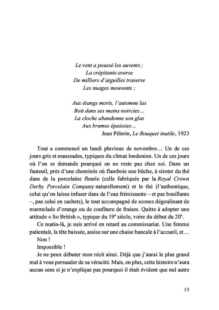 Pour quelques gouttes de ton sang...