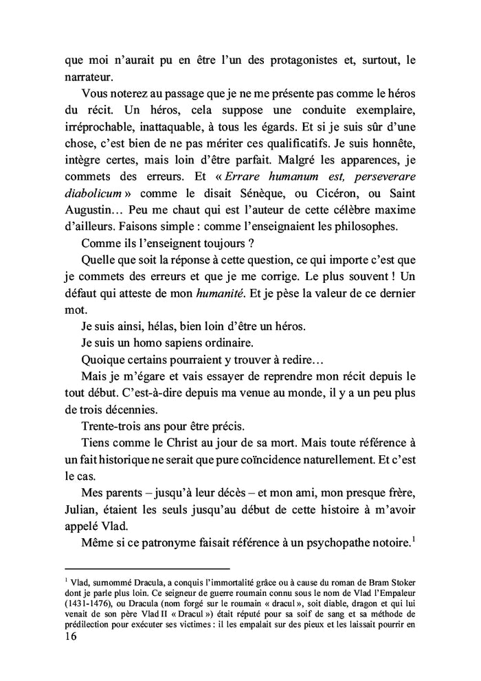 Pour quelques gouttes de ton sang...