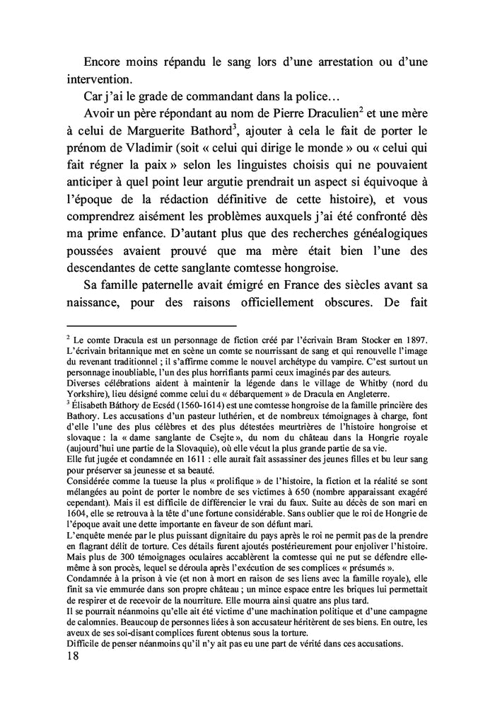 Pour quelques gouttes de ton sang...