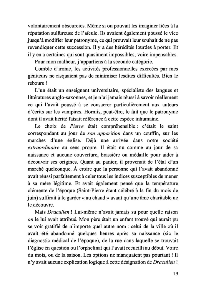 Pour quelques gouttes de ton sang...