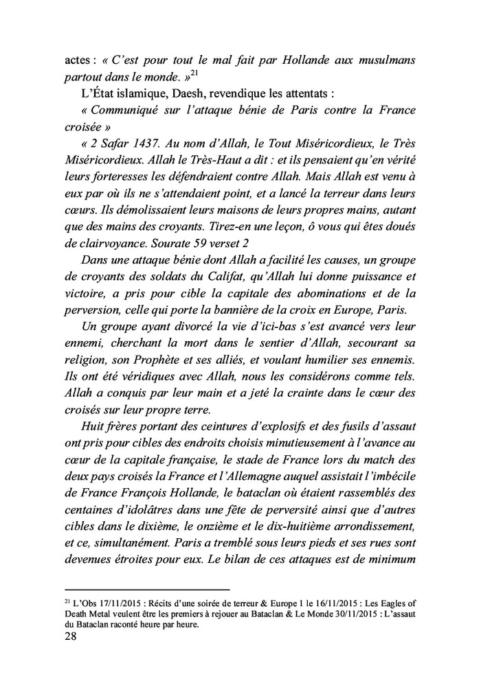 L'absolu et le relatif