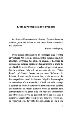 L'amour rend les chats aveugles et autres nouvelles